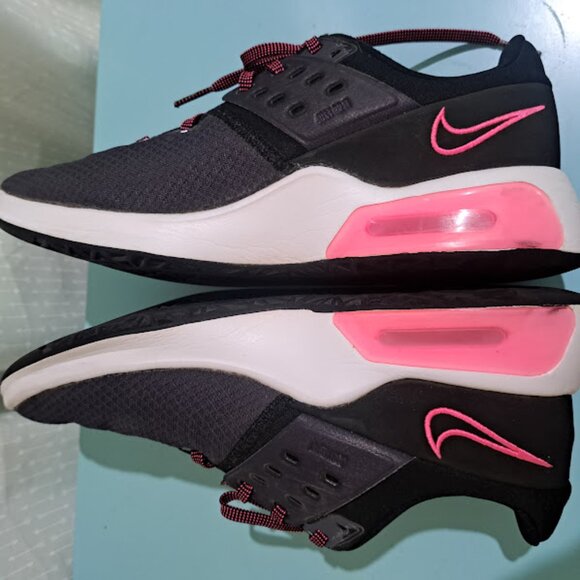 NIKE AIR MAX BELLA TR 4 BLACK HYPER PINK SNEAKERS TRAINING SHOES GYMNASTIC SHOES - Picture 6 of 8